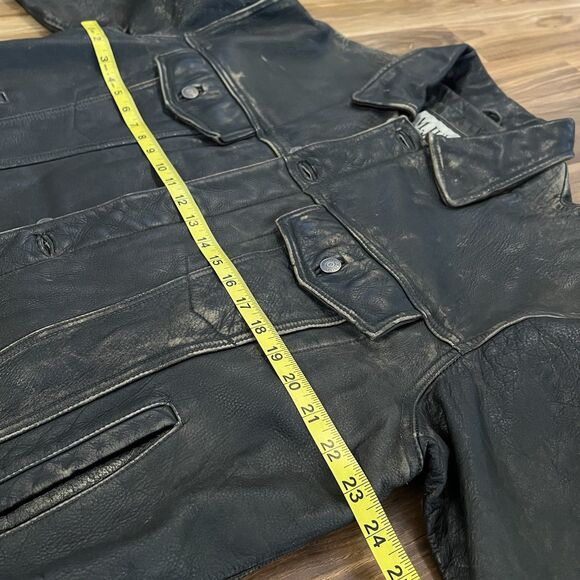 Wilson’s Leather M Julian Men’s Jacket Distressed Supernatural Size Large - Picture 13 of 16